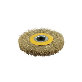 Mota Herramientas FC125 Brosse circulaire ondulée ø125 x 20 mm pour acier, plastique, bois, métal - 6000 tr/min