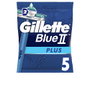 Gillette Blue II Plus Lames de rasoir jetables, 5 unités