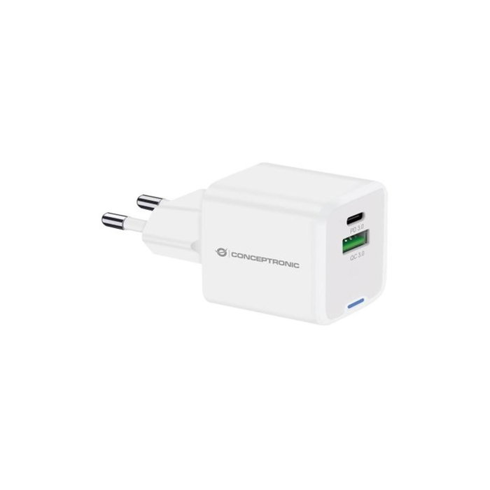 Conceptronic ALTHEA15W Chargeur mural 15 W 20 W Blanc Conceptronic ALTHEA15W Chargeur mural 15 W 20 W Blanc