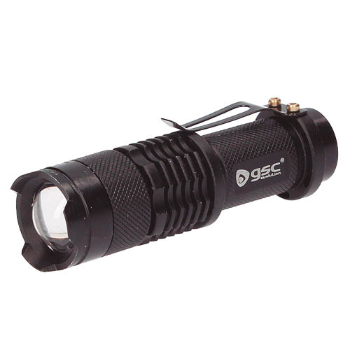 GSC Evolution Lampe de poche avec clip 3W GSC Evolution Lampe de poche avec clip 3W