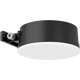 Philips Vynce - Applique murale solaire extérieure ronde, noir - Éclairage LED autonome sans fil