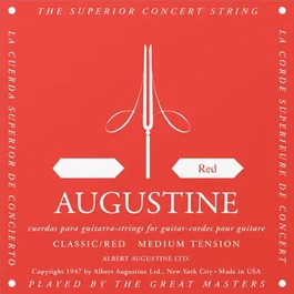 Augustine Jeu de 12 Cordes Classiques Nylon Si Tension Normale (Set de 12)