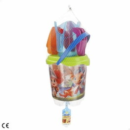 Aktive Seau de plage Dragon 18 cm avec accessoires