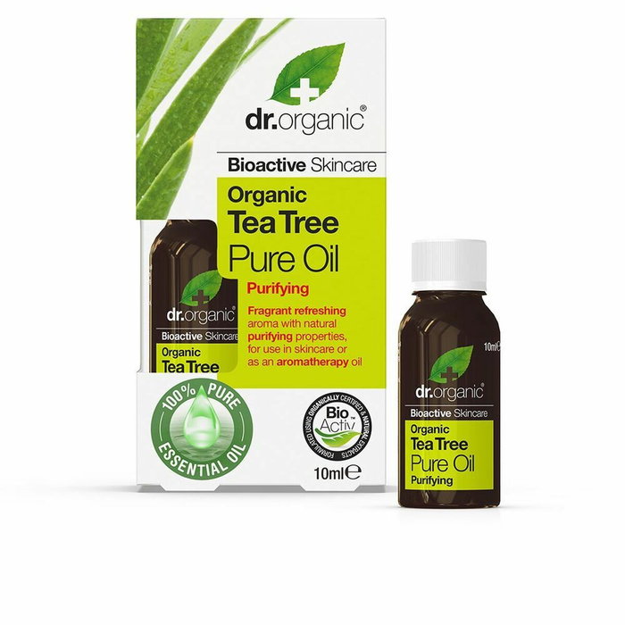 Dr. Organic Huile Pure d'Arbre à Thé Bioactive Organic 10 ml Dr. Organic Huile Pure d'Arbre à Thé Bioactive Organic 10 ml