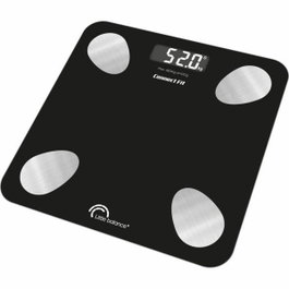 Little Balance Kit Duo Connect Fit 8685 - Pèse-personne Impédancemètre et Corde à Sauter - Noir