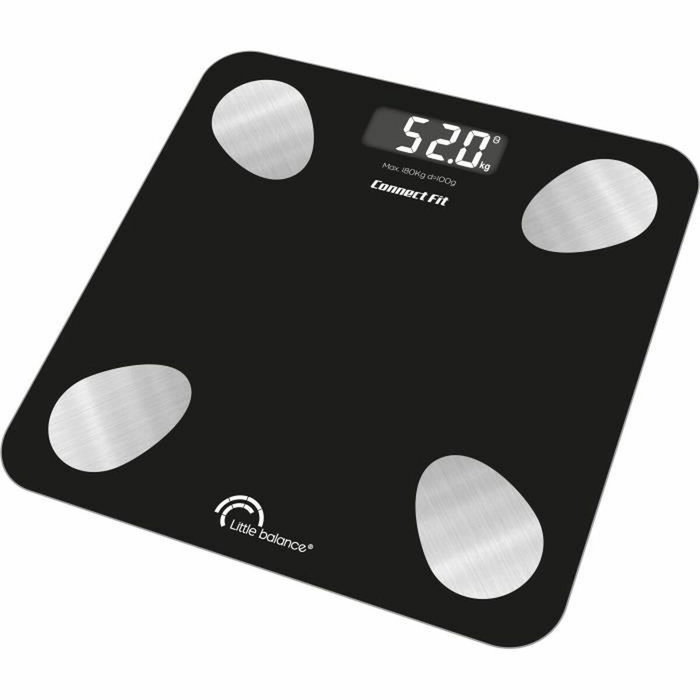 Little Balance Kit Duo Connect Fit 8685 - Pèse-personne Impédancemètre et Corde à Sauter - Noir Little Balance Kit Duo Connect Fit 8685 - Pèse-personne Impédancemètre et Corde à Sauter - Noir