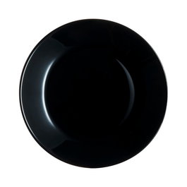 Luminarc Assiette à dessert Zelie Negro 18 cm en Verre Noir