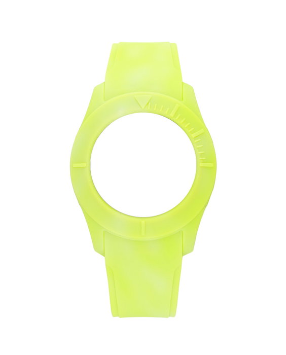 Watxandco COWA3605 Montre Femme Jaune 38mm Watxandco COWA3605 Montre Femme Jaune 38mm