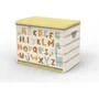 Plastiken Coffre de rangement Lettre 260 L 80 x 61 x 53 cm pour jouets et livres