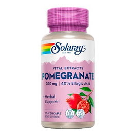 SOLARAY Pomegranate Grenade 200 mg, 60 capsules