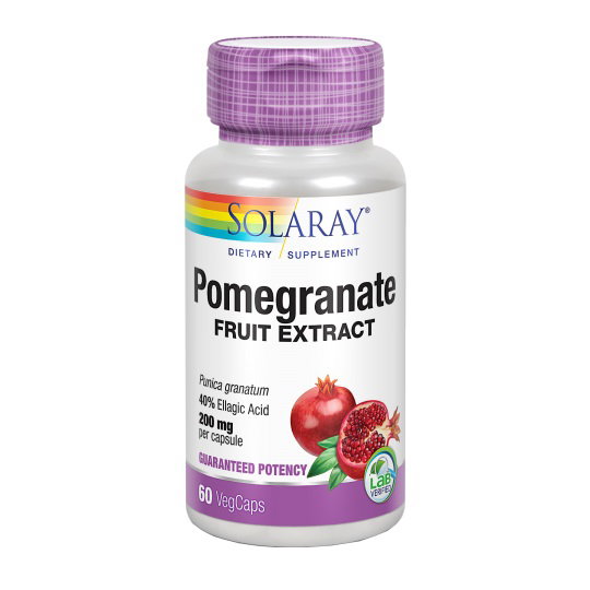 SOLARAY Pomegranate Grenade 200 mg, 60 capsules SOLARAY Pomegranate Grenade 200 mg, 60 capsules