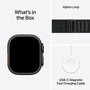 Apple Watch Ultra 3 GPS + Cellular - 49mm - Boîtier Black Titanium - Bracelet Black Alpine Loop - Large