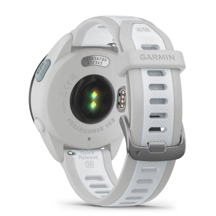Garmin Forerunner 165 Montre Connectée GPS AMOLED Blanc – Course et Sport Garmin Forerunner 165 Montre Connectée GPS AMOLED Blanc – Course et Sport
