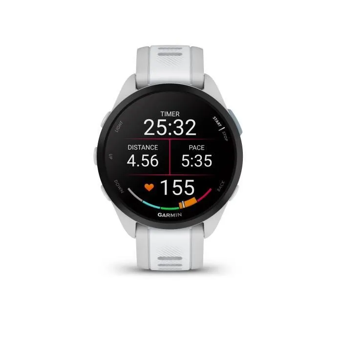 Garmin Forerunner 165 Music Blanc