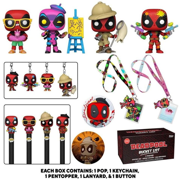 FUNKO Kit Mystery Box Marvel Deadpool FUNKO Kit Mystery Box Marvel Deadpool