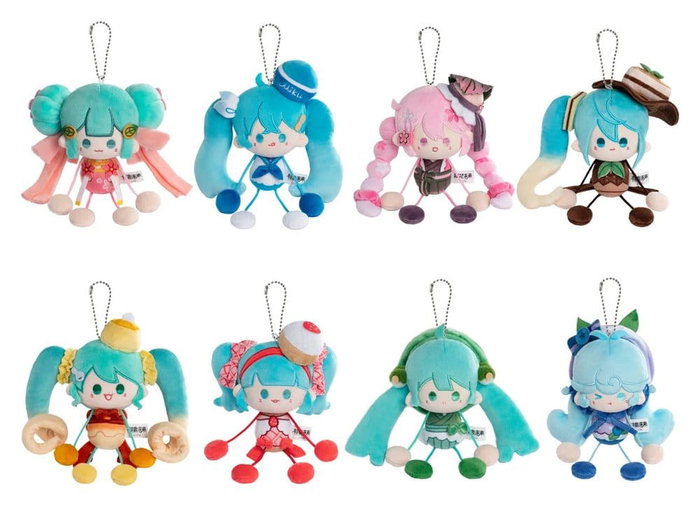 Sakami Merchandise Hatsune Miku présentoir boîte-mystère mini peluches 8 cm Display (6) Sakami Merchandise Hatsune Miku présentoir boîte-mystère mini peluches 8 cm Display (6)