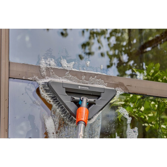 Gardena Brosse de lavage manche flex souple pivotable 360°