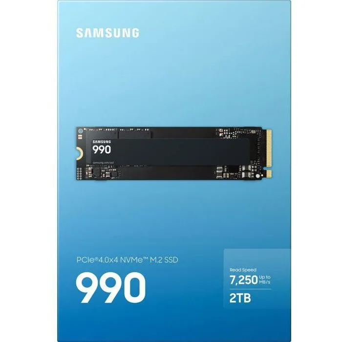 Samsung 990 SSD Interne 2 To NVMe PCIe 4.0 Samsung 990 SSD Interne 2 To NVMe PCIe 4.0