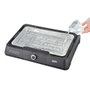 Barbecue électrique Edm noir 2200 W, 40 x 23 cm, thermostat réglable, sécurité