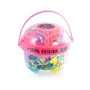 Canal Toys - So Slime - Slime Bucket SSC 393 - Coffret de 2 Slimes Géantes avec Décorations - Jeu Créatif à Collectionner - Dès 6 ans