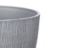 IBERGARDEN Pot conique 23 cm avec relief, lot de 3 couleurs