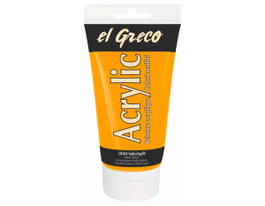 Kreul Peinture acrylique artistes EL GRECO Amarillo Indian Yellow 150ml