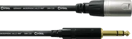 Cordial CFM 9 MV Câble équilibré Jack 6,3 mm à XLR mâle 9 m