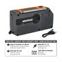 WOLFPACK LINEA PROFESIONAL Lanterne LED d'urgence solaire avec radio