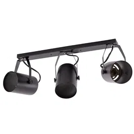 HO Plafonnier "Gianna" 3xE27 Orientable Noir Aluminium IP25 320mm [HO-3XE27WALLLIGHT_B]