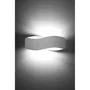 TILA Applique murale SOL-SL.1020, projecteur décoratif blanc ou noir, 40 cm