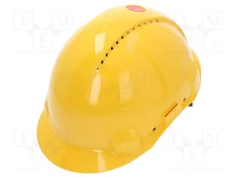 3M Casque de sécurité ventilé jaune