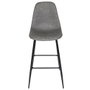 Home Deco Factory Tabouret de Bar Gris Amber