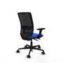 PIQUERAS Y CRESPO Chaise Haches Synchrone/Traslack Bleu Maille Noir