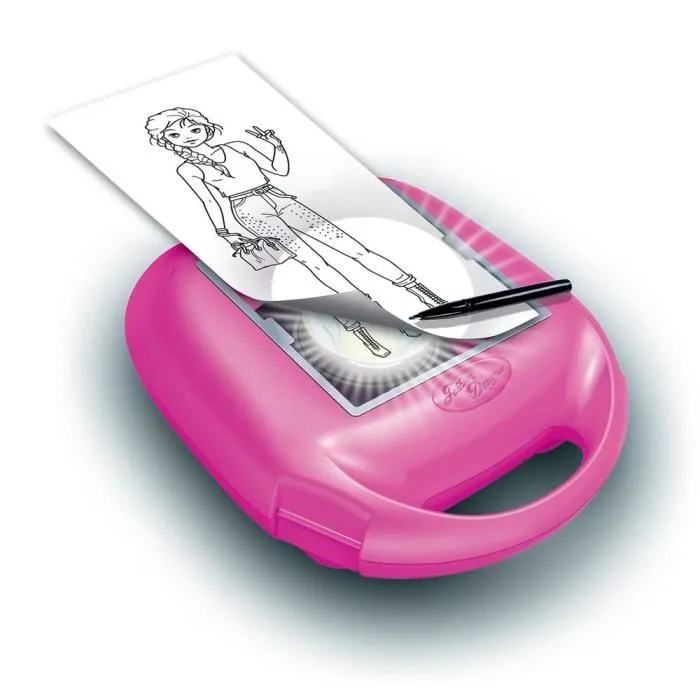 Ravensburger Looky Midi Urban Style - Machine à dessin de mode pour enfant dès 6 ans - Studio stylisme portable avec zoom lumineux 4 niveaux Ravensburger Looky Midi Urban Style - Machine à dessin de mode pour enfant dès 6 ans - Studio stylisme portable avec zoom lumineux 4 niveaux