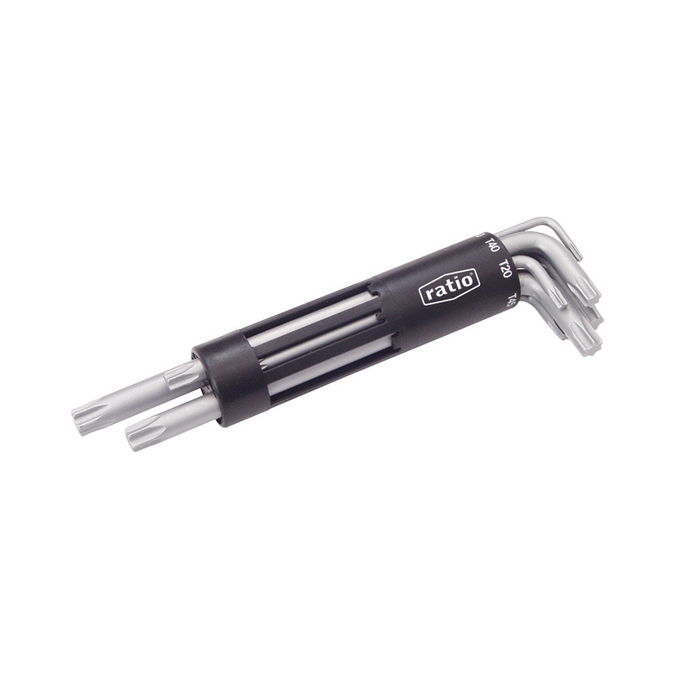 RATIO Jeu de 8 Clés Torx Acodées T10-T50