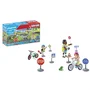 Playmobil 71332 - Classe de sécurité routière, Gamme My Life, 34 Pièces, Jouet Éducatif Dès 4 Ans
