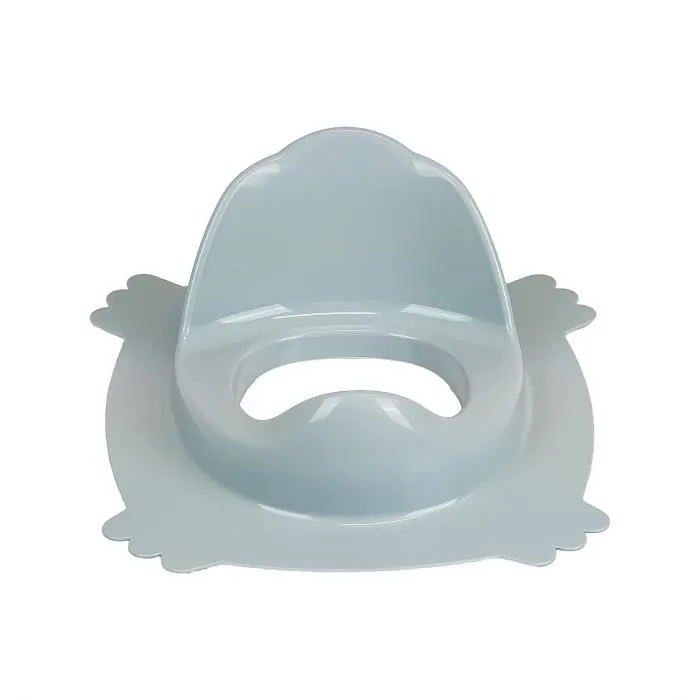 Thermobaby Réducteur de WC LUXE Gris Charme - Apprentissage de la propreté, antidérapant, haut dossier, stable, sans BPA, fabriqué en France Thermobaby Réducteur de WC LUXE Gris Charme - Apprentissage de la propreté, antidérapant, haut dossier, stable, sans BPA, fabriqué en France