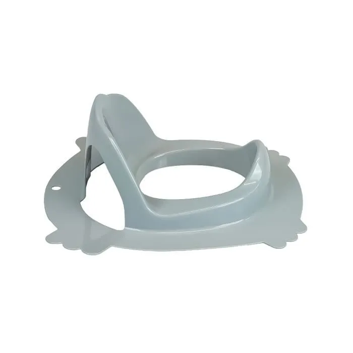Thermobaby Réducteur de WC LUXE Gris Charme - Apprentissage de la propreté, antidérapant, haut dossier, stable, sans BPA, fabriqué en France Thermobaby Réducteur de WC LUXE Gris Charme - Apprentissage de la propreté, antidérapant, haut dossier, stable, sans BPA, fabriqué en France