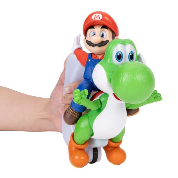Jakks Pacific Figure Super Mario montant Yoshi Super Mario Galaxy Jakks Pacific Figure Super Mario montant Yoshi Super Mario Galaxy