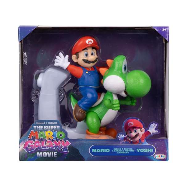 Jakks Pacific Figure Super Mario montant Yoshi Super Mario Galaxy Jakks Pacific Figure Super Mario montant Yoshi Super Mario Galaxy