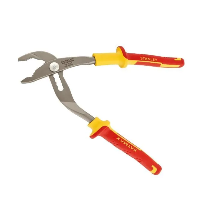 Stanley - Pince multiprise isolée 1000V - Réf. 0-84-294 - 240 mm - Outil de serrage et de préhension Stanley - Pince multiprise isolée 1000V - Réf. 0-84-294 - 240 mm - Outil de serrage et de préhension