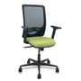 PIQUERAS Y CRESPO Chaise Zulema Synchro Vert olive et Noir Accoudoirs 2D sans appui-tête