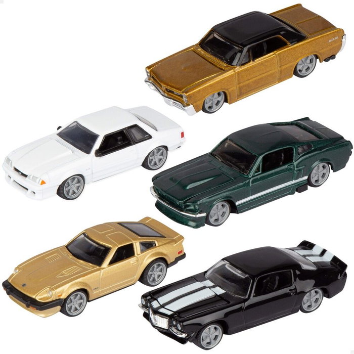 BURAGO - Pack blister de 5 voitures miniatures - Échelle 1:64 - Jouet pour enfant à partir de 3 ans BURAGO - Pack blister de 5 voitures miniatures - Échelle 1:64 - Jouet pour enfant à partir de 3 ans