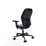 Piqueras y Crespo Chaise de Bureau Jorquera 3D036N0 Bleu ciel