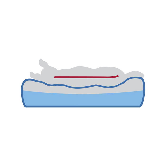 Coussin pour Chien Trixie Vital Lennox Marron 90 x 70 cm