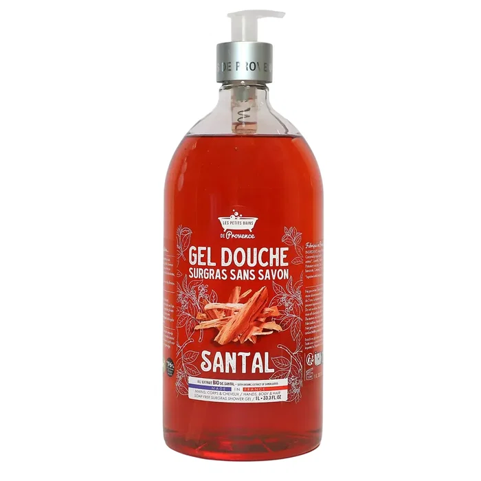 Les Petites Bains de Provence Gel douche Santal 1000 ml Les Petites Bains de Provence Gel douche Santal 1000 ml