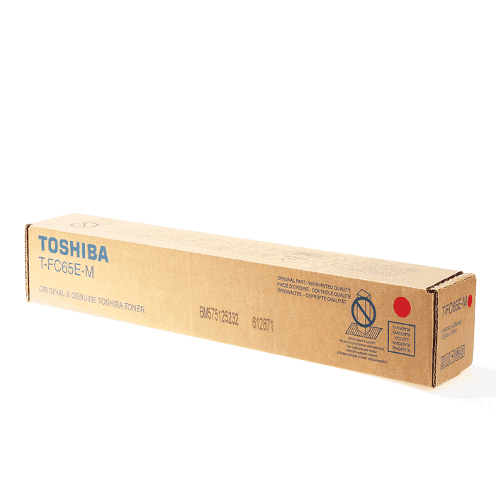 Toshiba 6AK00000183 Cartouche de Toner T-FC65EM - Magenta pour Imprimante / Copieur Toshiba 6AK00000183 Cartouche de Toner T-FC65EM - Magenta pour Imprimante / Copieur
