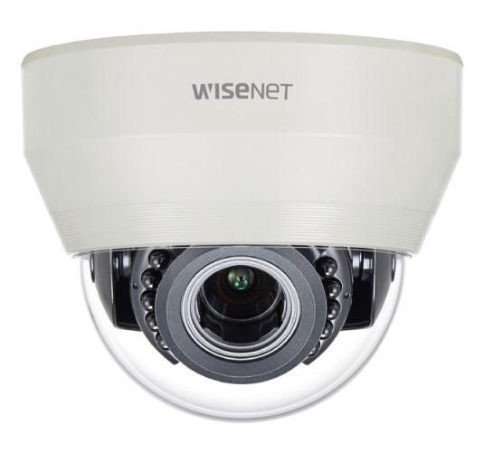 Hanwha Wisenet Caméra Dôme IR 2MP Full HD 1080p, Vari-focale 3.2~10mm, IP66, IK10, Blanc Ivoire Hanwha Wisenet Caméra Dôme IR 2MP Full HD 1080p, Vari-focale 3.2~10mm, IP66, IK10, Blanc Ivoire