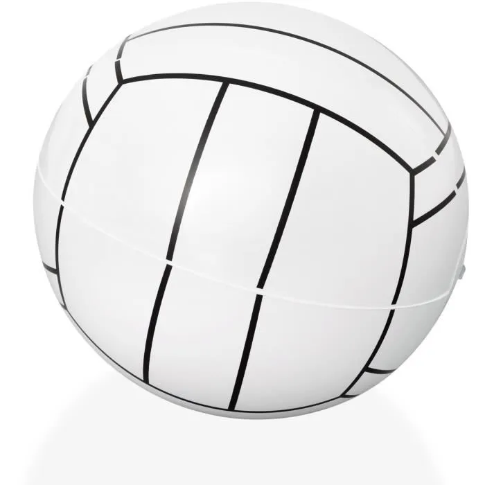 Bestway 52133 Filet de Volley-Ball Flottant Gonflable pour Piscine - 244 x 64 x 76 cm avec Ballon - PVC Bleu pour Adultes et Enfants