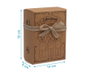 KioKids - Mordedor Osito en bois et coton, anneau de hêtre, jouet d'éveil écologique pour bébé +3 mois, collection Cotton Friends